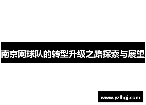 南京网球队的转型升级之路探索与展望